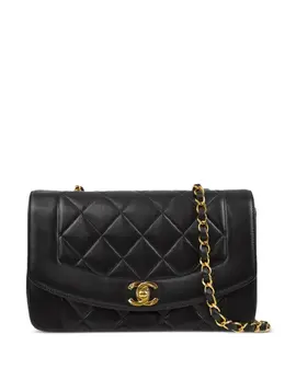 CHANEL Pre-Owned: Чёрная сумка 