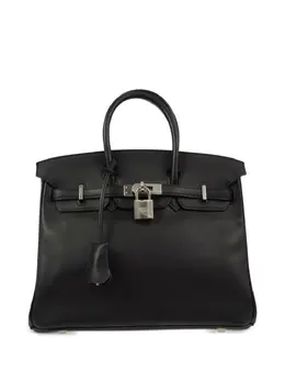 Hermès Pre-Owned: Чёрная сумка-шоппер 