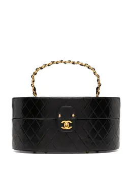CHANEL Pre-Owned: Чёрная сумка 