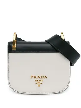 Prada Pre-Owned: Чёрная сумка через плечо 