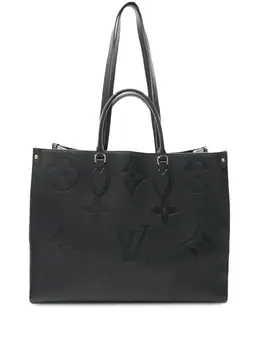 Louis Vuitton Pre-Owned: Чёрная сумка 