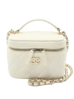 CHANEL Pre-Owned: Белая сумка 