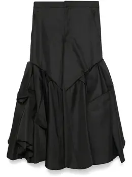 Comme Des Garçons: Расклешённые брюки 