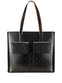 Louis Vuitton Pre-Owned: Серая сумка-шоппер 