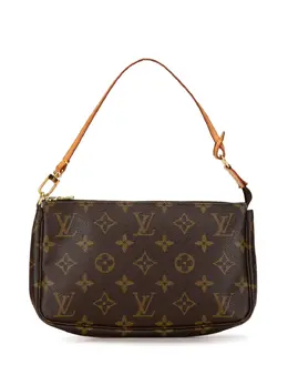 Louis Vuitton Pre-Owned: Коричневая сумка 