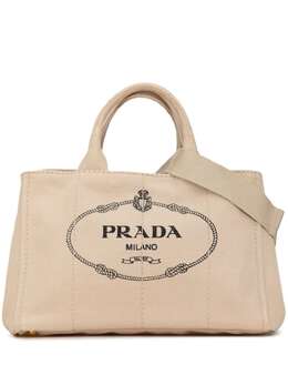 Prada Pre-Owned: Коричневая сумка 