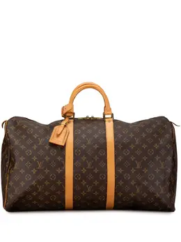 Louis Vuitton Pre-Owned: Коричневая сумка 