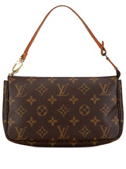 Louis Vuitton Pre-Owned: Коричневая сумка 