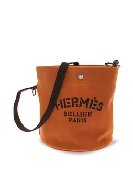 Hermès Pre-Owned: Оранжевая сумка 