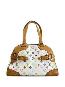 Louis Vuitton Pre-Owned: Белая сумка 