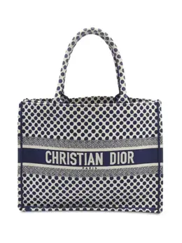 Christian Dior Pre-Owned: Голубая сумка-шоппер 