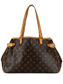 Louis Vuitton Pre-Owned: Коричневая сумка-шоппер 