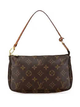 Louis Vuitton Pre-Owned: Коричневая сумка 