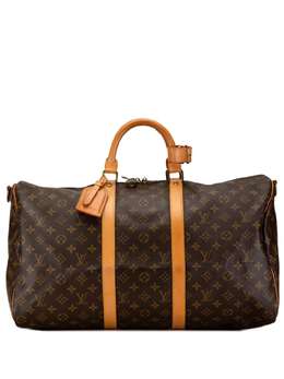 Louis Vuitton Pre-Owned: Коричневая сумка 