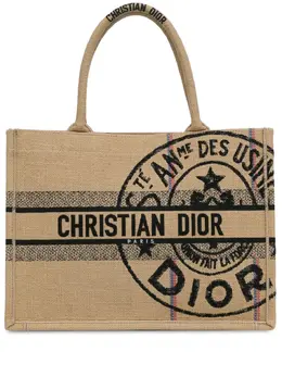 Christian Dior Pre-Owned: Коричневая сумка-шоппер 