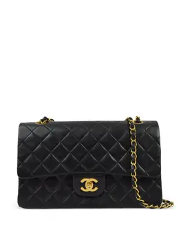 CHANEL Pre-Owned: Чёрная сумка 