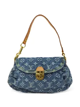 Louis Vuitton Pre-Owned: Голубая сумка 