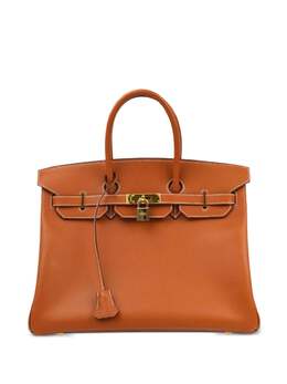 Hermès Pre-Owned: Оранжевая сумка 