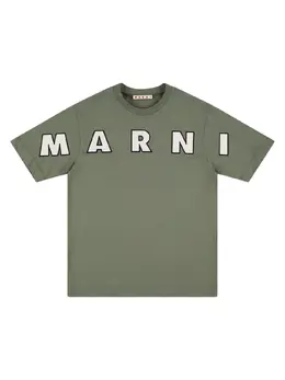 MARNI JUNIOR: Хлопковая футболка 