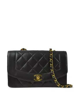 CHANEL Pre-Owned: Чёрная сумка 