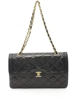 CHANEL Pre-Owned: Чёрная сумка 