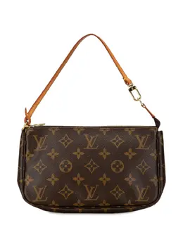 Louis Vuitton Pre-Owned: Коричневая сумка 