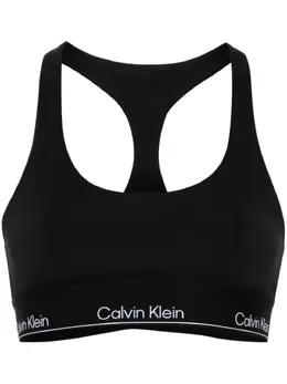 Calvin Klein: Чёрный бюстгальтер  Sports