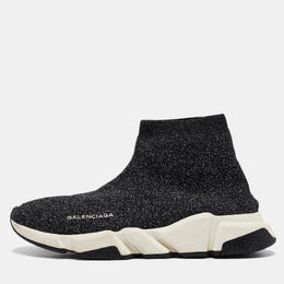 Balenciaga: Чёрные кроссовки  Speed Trainer