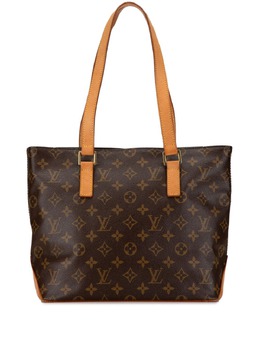 Louis Vuitton Pre-Owned: Коричневая сумка-шоппер 