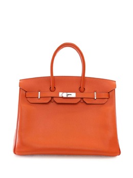 Hermès Pre-Owned: Оранжевая сумка 