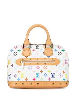 Louis Vuitton Pre-Owned: Белая сумка 