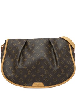 Louis Vuitton Pre-Owned: Коричневая сумка через плечо 