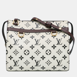 Louis Vuitton: Белая сумка  Speedy