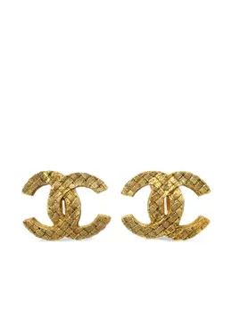 CHANEL Pre-Owned: Серьги 