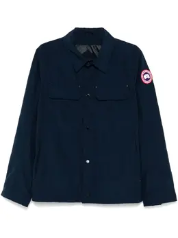 Canada Goose: Синяя куртка 