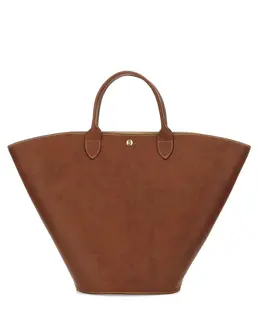 Longchamp: Коричневая сумка 