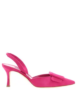 Manolo Blahnik: Розовые туфли  Maysli