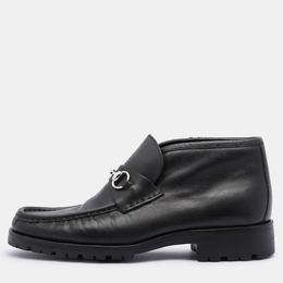 Gucci: Чёрные туфли  Horsebit