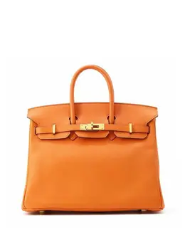 Hermès Pre-Owned: Оранжевая сумка 