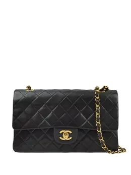 CHANEL Pre-Owned: Чёрная сумка 