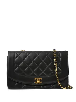 CHANEL Pre-Owned: Чёрная сумка 