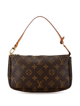 Louis Vuitton Pre-Owned: Коричневая сумка 