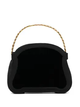 CHANEL Pre-Owned: Чёрный клатч 