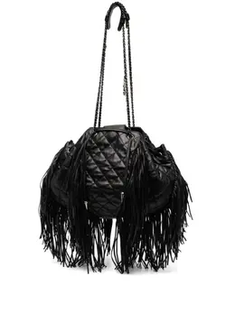 CHANEL Pre-Owned: Чёрная сумка 