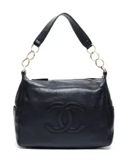 CHANEL Pre-Owned: Чёрная сумка 