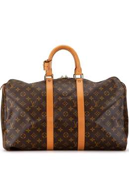 Louis Vuitton Pre-Owned: Коричневая сумка 