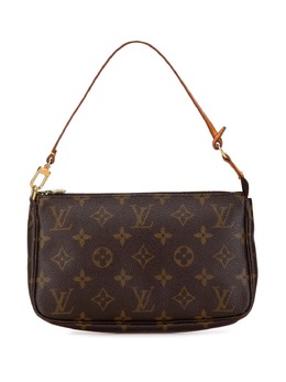 Louis Vuitton Pre-Owned: Коричневая сумка 