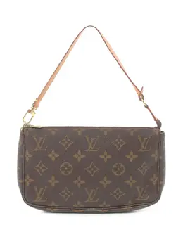 Louis Vuitton Pre-Owned: Коричневая сумка 