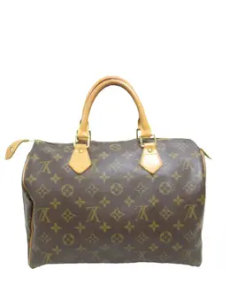 Louis Vuitton Pre-Owned: Коричневая сумка 