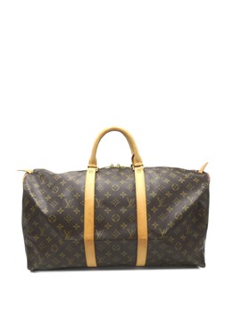 Louis Vuitton Pre-Owned: Коричневая сумка 